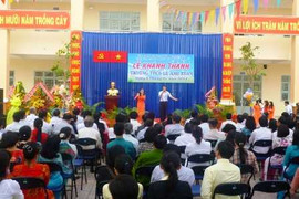 TPHCM: Khánh thành ngôi trường cấp quốc gia