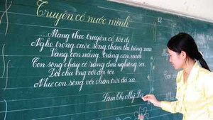 Viết chữ đẹp là lỗi thời?