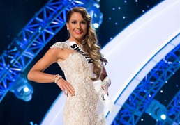 Hoa hậu Hoàn vũ 2012: Thí sinh Thụy Điển bị cắt nát váy