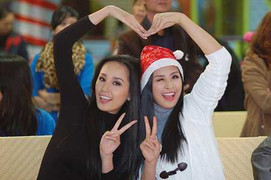 Ngọc Hân, Mai Phương Thuý kiều diễm đón Giáng sinh