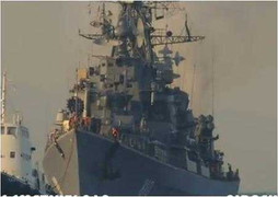 Video mới nhất về 2 chiến hạm của Hải quân Nga