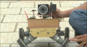 Mục sở thị Robot trinh sát do sinh viên Việt chế tạo