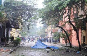 Nổ xe máy 2 người chết qua lời nhân chứng