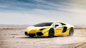 Ngắm siêu xe Lamborghini Aventador mạ vàng cực chất