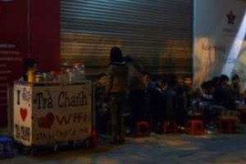 Đón năm mới ở quán trà chanh Hà Nội