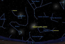 Đón xem trận mưa sao băng tuyệt đẹp đầu năm mới