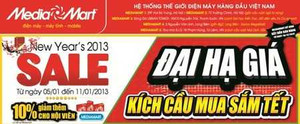 Siêu thị điện máy đại hạ giá - Kích cầu mua sắm