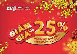 VTC HD khuyến mại tới 25% trọn bộ