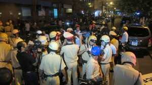 Các nữ CSGT xinh đẹp tham gia trấn áp tội phạm