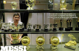 Rinh 4 'Bóng vàng', Messi nhớ nhất MU