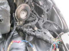 Đang đi, xe Spacy bất ngờ cháy dữ dội