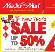 Media Mart tiếp tục đại hạ giá, giảm tới 50%
