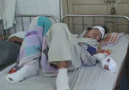 Video vụ đột nhập tiệm vàng, chém chủ nhà nhiều nhát