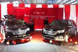 Honda CR-V đời mới rò rỉ ảnh và giá tại Việt Nam