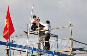 Lần đầu tiên lắp đặt hệ thống 'bảo vệ' tàu cá