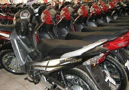 Thị trường xe máy, giảm giá vẫn ế