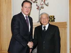 Thúc đẩy quan hệ đối tác chiến lược Việt Nam-Anh