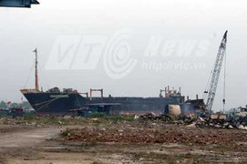 Vụ 'xẻ thịt' tàu ngoại, Sở TNMT nói gì?