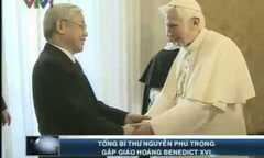 Tổng Bí thư Nguyễn Phú Trọng gặp Giáo hoàng Vatican