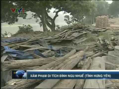 Xem đình cổ Hưng Yên từ trùng tu thành khai tử ra sao?