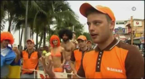 Cuộc đua kì thú 'giường biết chạy' ở Thái Lan