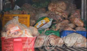 Đưa vào nhà xác hỏa thiêu gần 2 tấn gà 'bẩn'