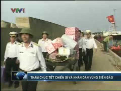 Video: Thăm chúc Tết chiến sĩ và nhân dân biển đảo