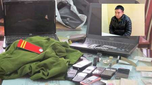 Bẫy tình cướp tài sản: Chế phòng trọ như trụ sở công an