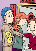 Chi tiền triệu thuê... mẹ chồng dịp Tết