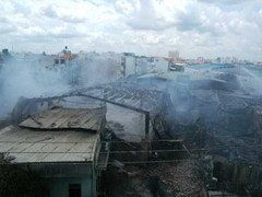 Nổ kho hoá chất, 6 người bị hất tung