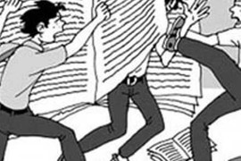 Uống rượu đâm chết công an