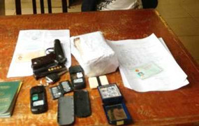 Vác súng K59 vận chuyển ngoại tệ giữa Thủ đô