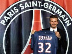 Chọn PSG, Becks vẫn tập nhờ....Arsenal