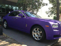 Cường đôla phủ màu ‘độc’ cho Rolls-Royce