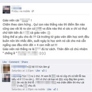 Báo động, nữ sinh Hà Nội lên mạng chửi cô giáo