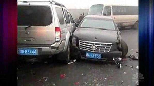 Tai nạn liên hoàn trước Tết nguyên đán tại Trung Quốc