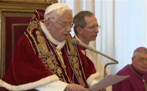 Video: Giáo hoàng Benedict tuyên bố từ nhiệm