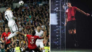 Ronaldo có thể nhảy cao đến mức nào?
