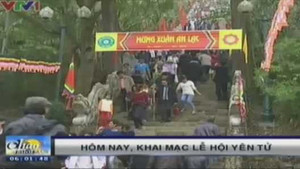 Khai mạc lễ hội Yên Tử