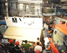 Nổ sập nhà: Phát hiện đạn mã tử và vỏ đạn các loại