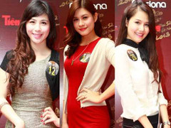 Hoa khôi sinh viên đọ sắc tìm kiếm 'Nữ hoàng cafe'