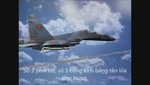 Clip Su-27 VN tác chiến diệt địch trên Biển Đông