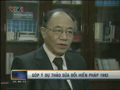 Góp ý dự thảo sửa đổi Hiến pháp 1992