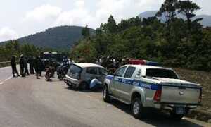 Cảnh sát rượt đuổi xe Kia morning chở ma túy