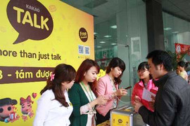 Tin nhắn Việt miễn phí: KakaoTalk tham chiến