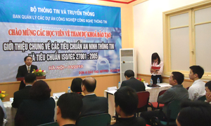 Bộ TT&TT tăng cường bồi dưỡng an ninh thông tin
