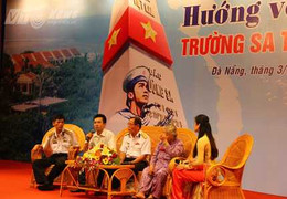 Xúc động tri ân chiến sỹ trận chiến Gạc Ma