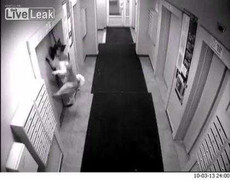 Chú chó đi thang máy bị treo cổ thương tâm