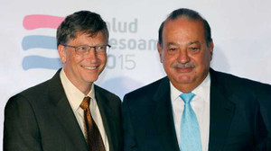 Bill Gates sắp soán ngôi giàu nhất của Carlos Slim