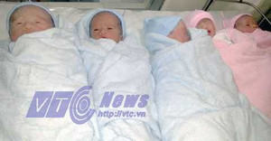 Kỳ diệu ca sinh 5 thành công đầu tiên tại VN